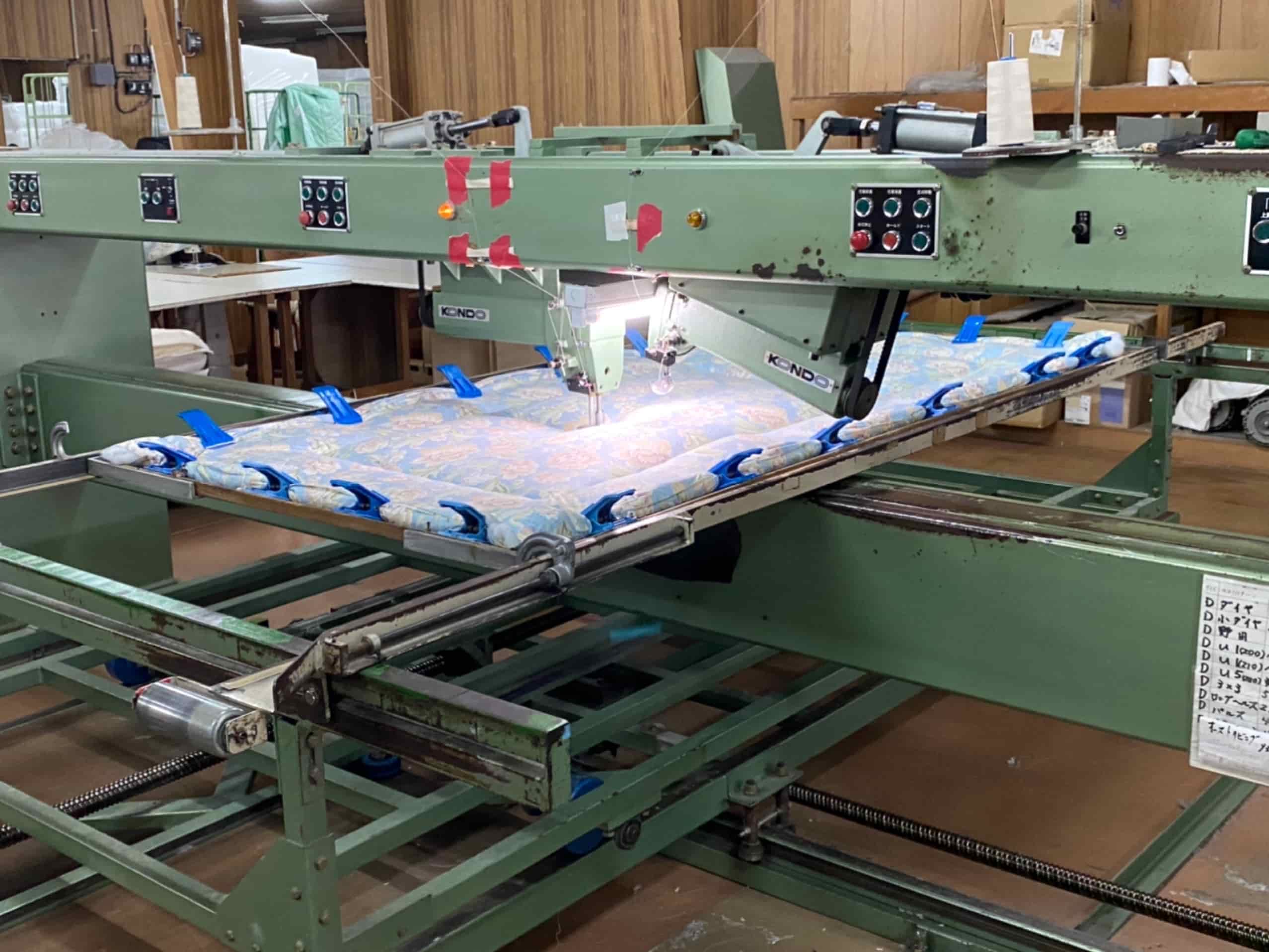 羽毛布団の打ち直し