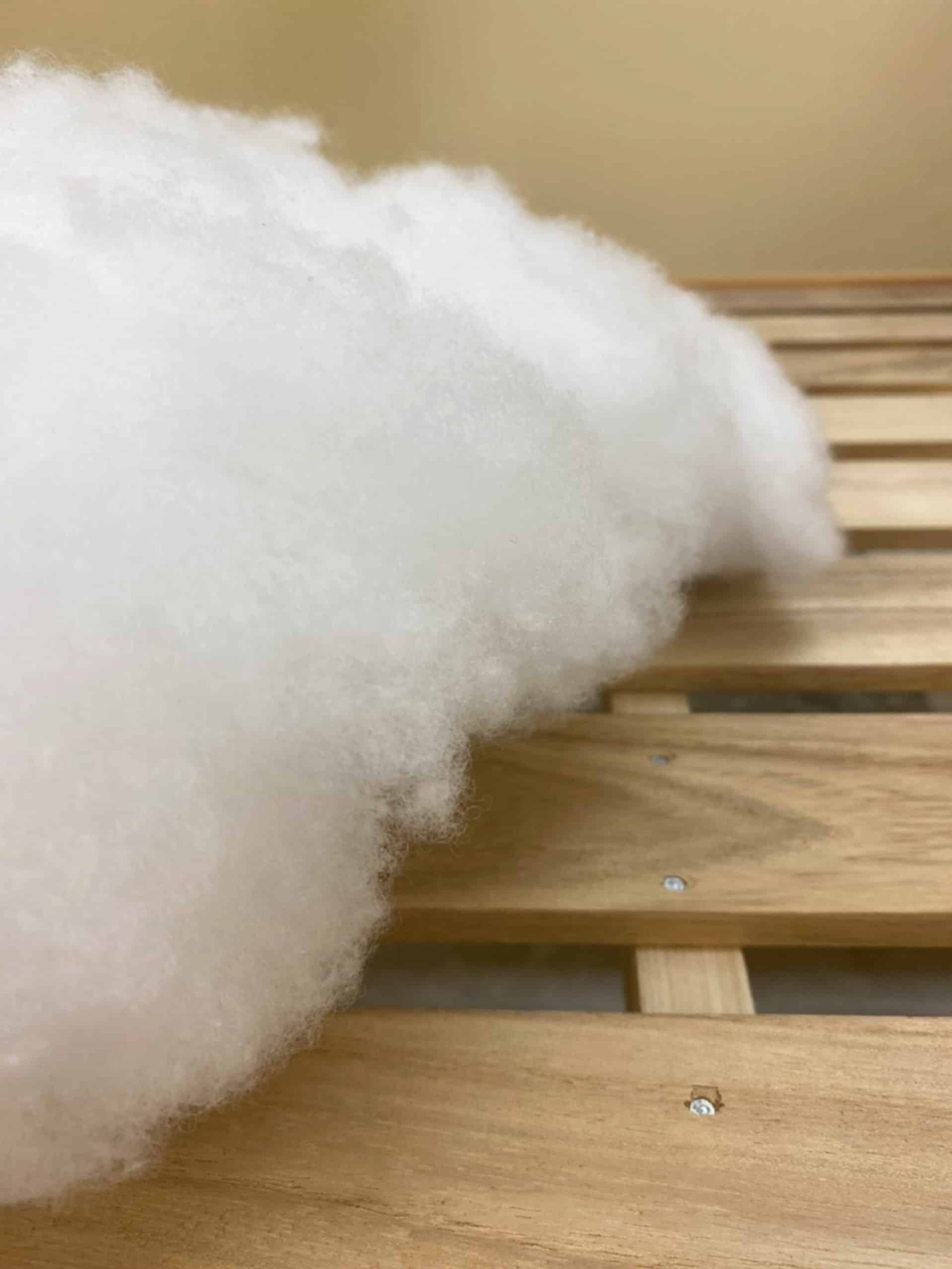 布団　打ち直しの様子